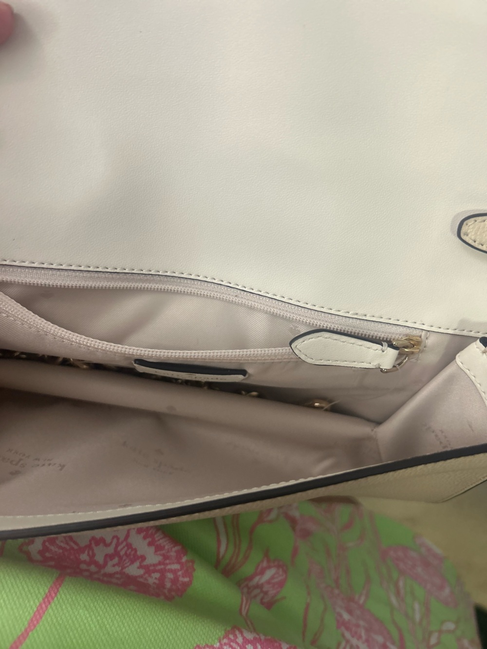 NWOT KATE SPADE floral appliqué crossbody bag. - Picture 16 of 16